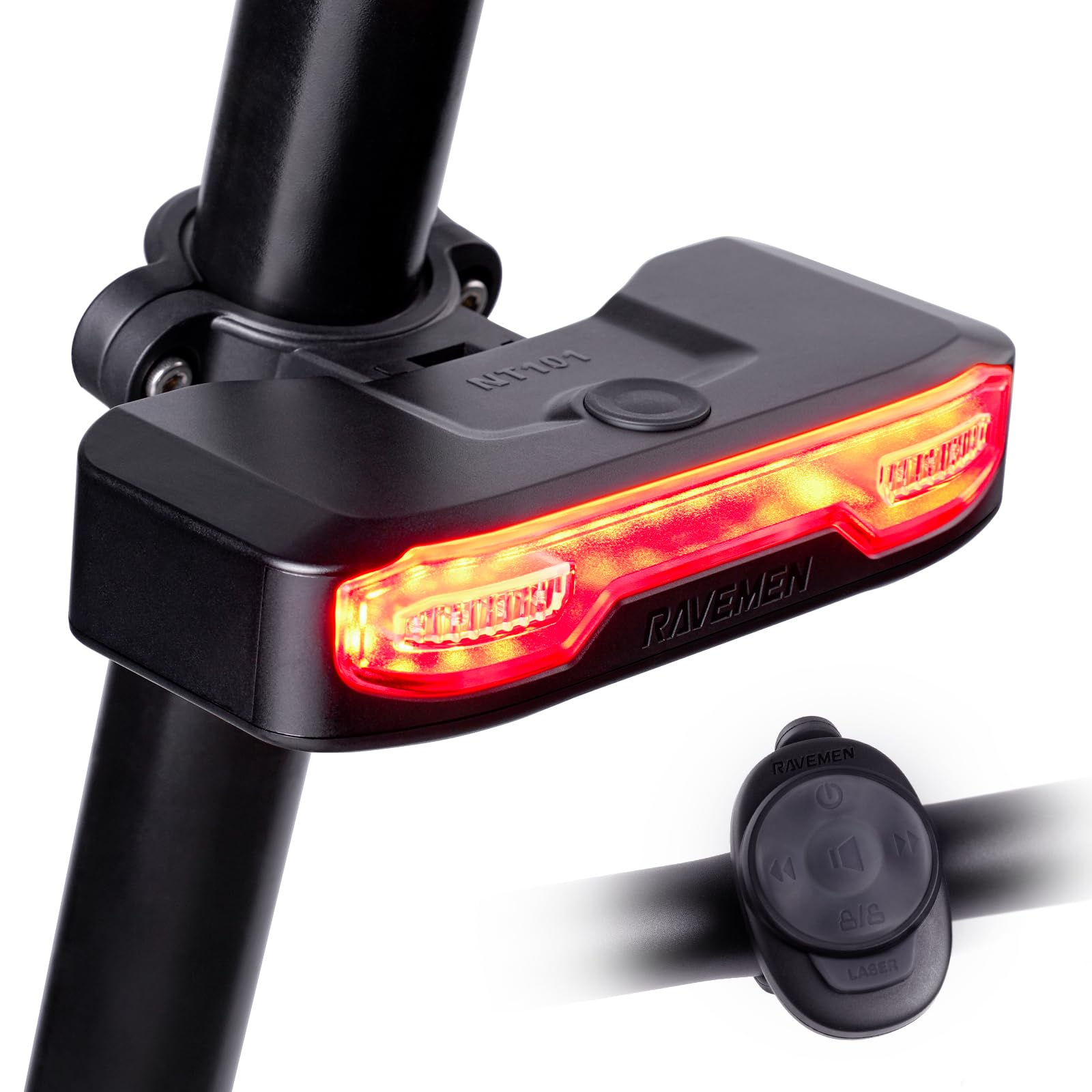 RAVEMEN NT101 Bike Tail Light with Turn Signals