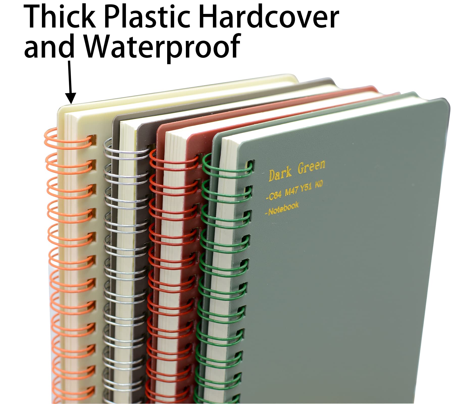 Notebooks with Cover, Color and Size Alternatives