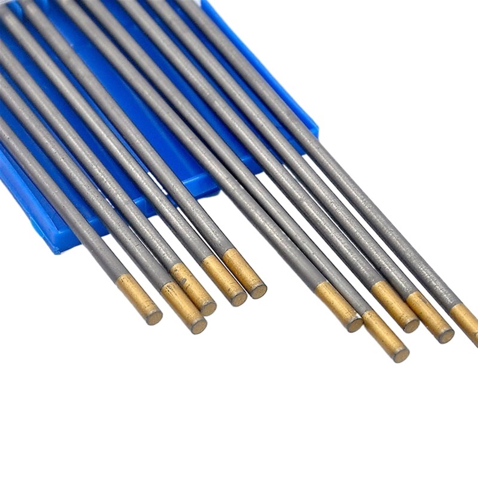 Weqyfdc Gold Welding Rod Wt20 Wc20 Wl15 Wl20 Wp Wz8 Electrodes For Tig Arc Welding Machine Tig 150/175Mm Tungsten Electrodes Welding Rods(,2.4Mm,175Mm X10pcs)