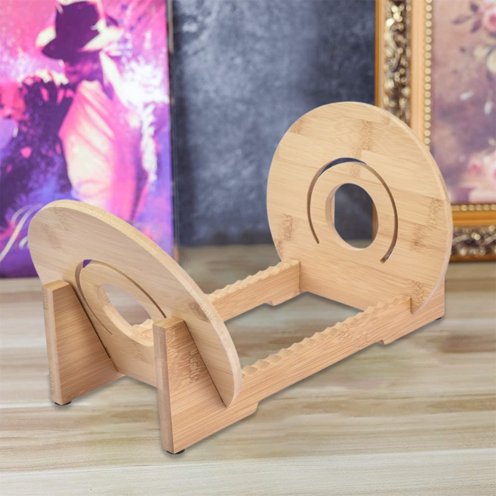 Ufficio Supporto for dischi in vinile, supporto for album da tavolo Scaffale porta dischi