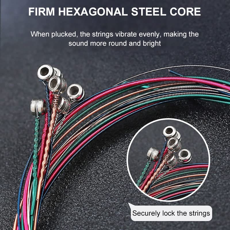 Cordes de Guitare, Cordes Guitare Acoustique, Corde de Rechange pour Guitare, Cordes pour Guitare Acoustique, pour… - Les Beatles, Paul McCartney, John Lennon, RIngo Starr, George Harrison Cordes de Guitare, Cordes Guitare Acoustique, Corde de Rechange pour Guitare, Cordes pour Guitare Acoustique, pour… – Image 4