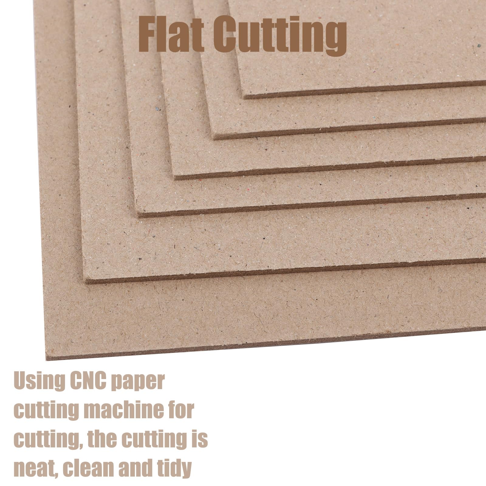 100 Pcs A4 Greyboards, 1500 Micron Mounting Boards Double Brown, Hard