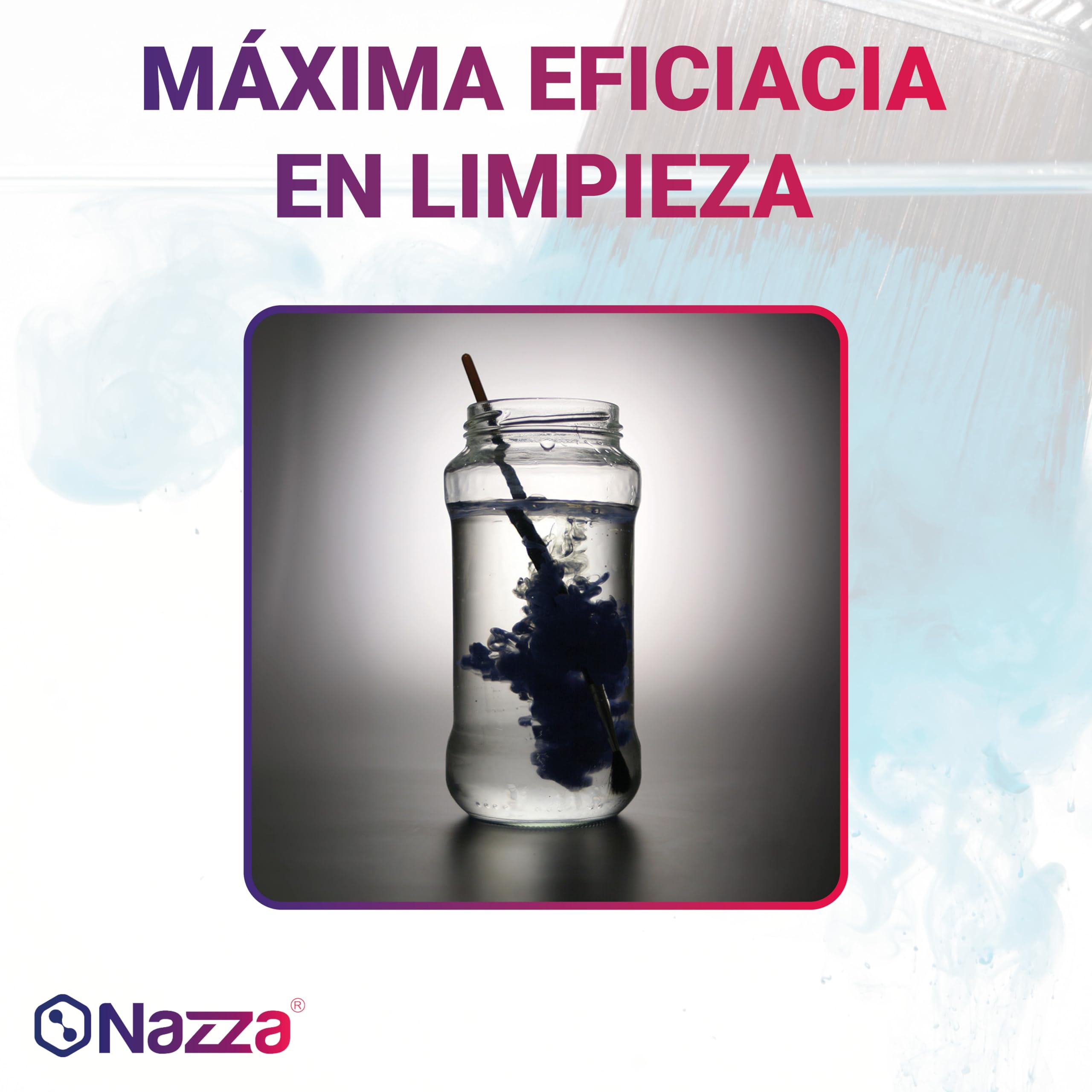 Disolvente de Limpieza Nazza | Enérgica acción | Para los diferentes sistemas de pintado y barnizado | 200 Litros
