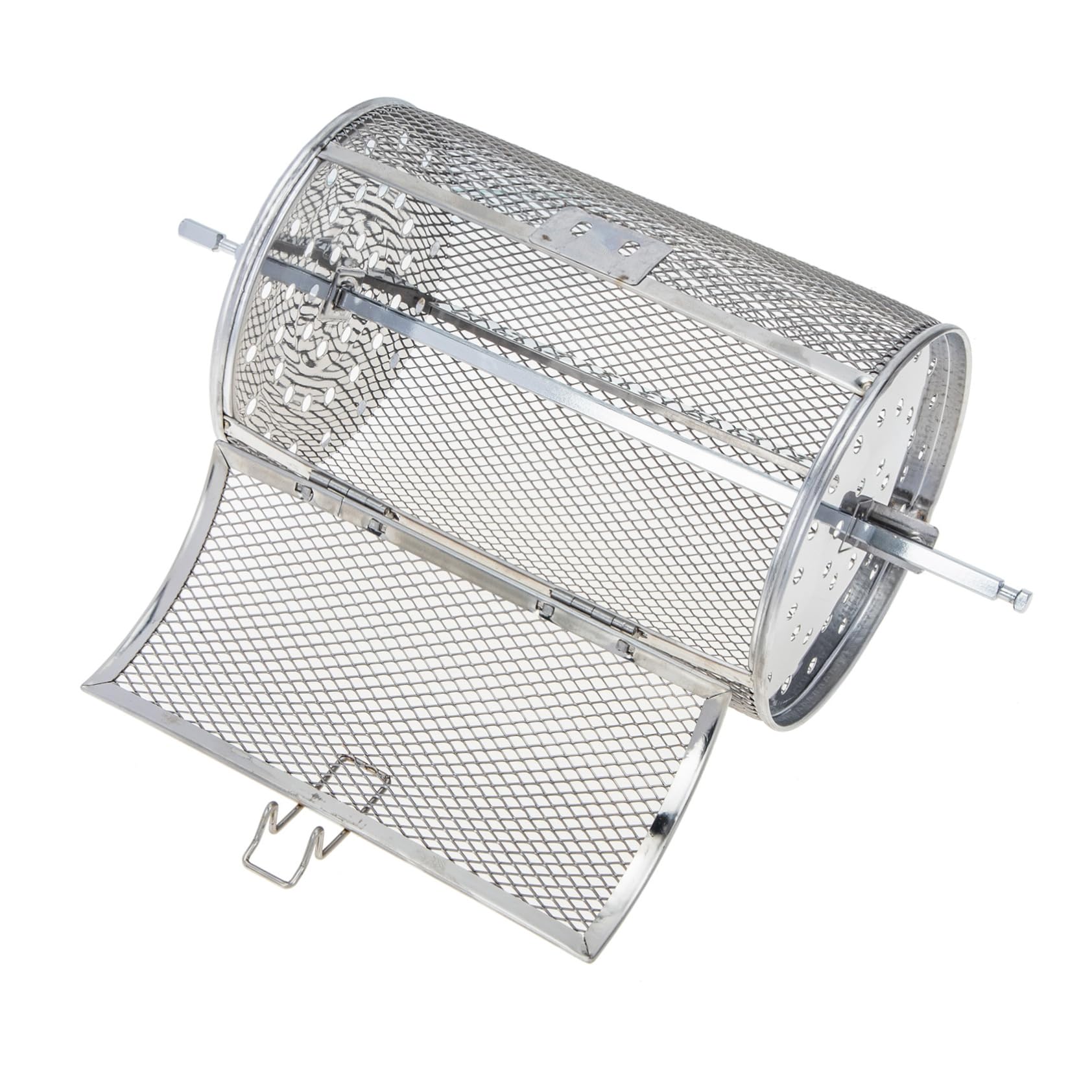 Abaodam Rotating Baking Cage Universal Oven Roast Basket French Fries Baskets Easy to Clean