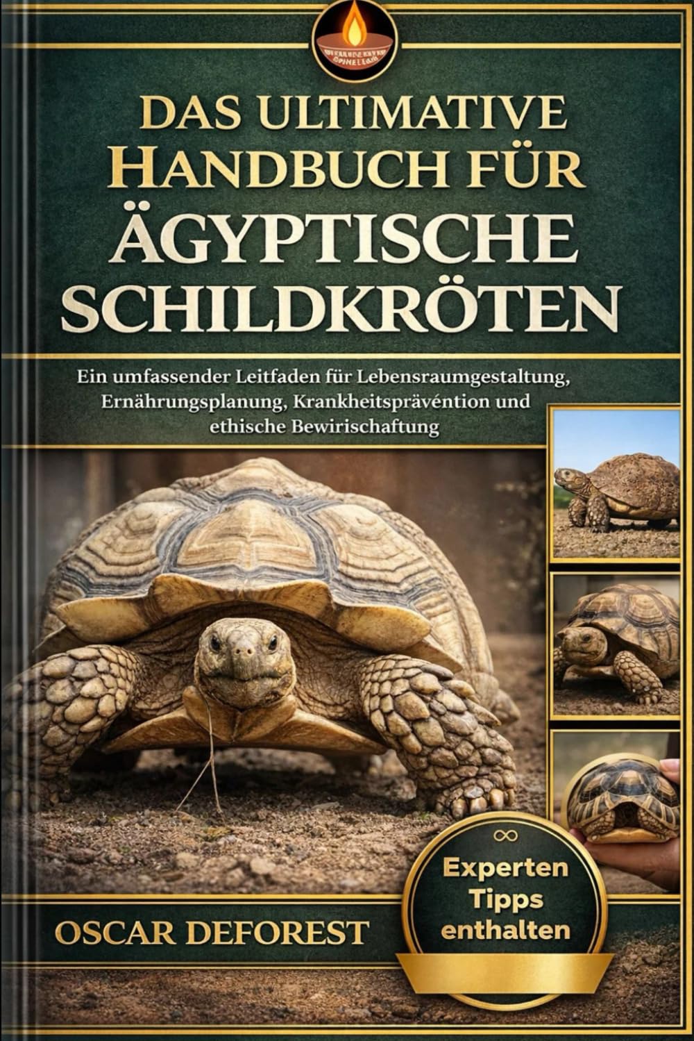 DAS ULTIMATIVE HANDBUCH FÜR ÄGYPTISCHE SCHILDKRÖTEN: Ein umfassender Leitfaden für Lebensraumgestaltung, Ernährungsplanung, Krankheitsprävention und ethische Bewirtschaftung