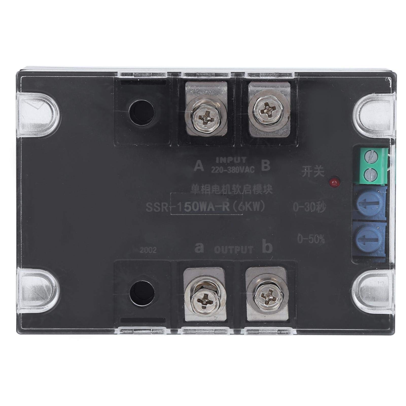Regolatore Soft Start, Scheda di Avvio Motore, Accessori per Motori Monofase/bifase Inferiori in Ottone per Pompa Acqua/ventilatore, Frequenza 50-60Hz(Optical module)