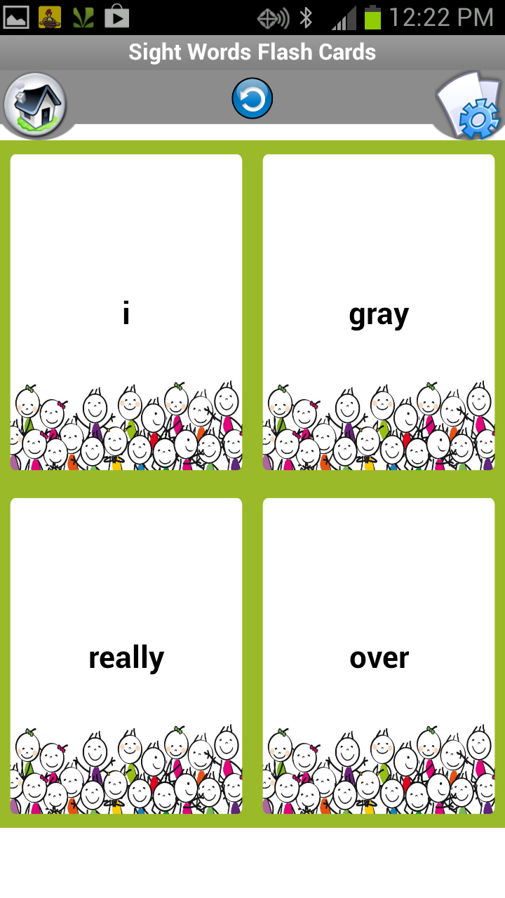 Sightwords Flashcards for Kids App on Amazon Appstore