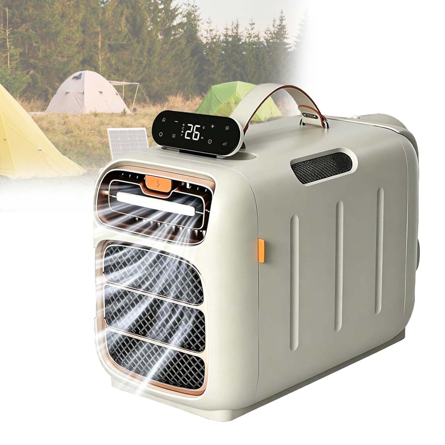 DPLWJPP Portable Mobile Camping Air Conditioners for Outdoor Car Air Conditioner Dehumidifier Cooling Heating Dehumidifying for Tents,Truck,Rv Outdoor Home Use Hotorcold