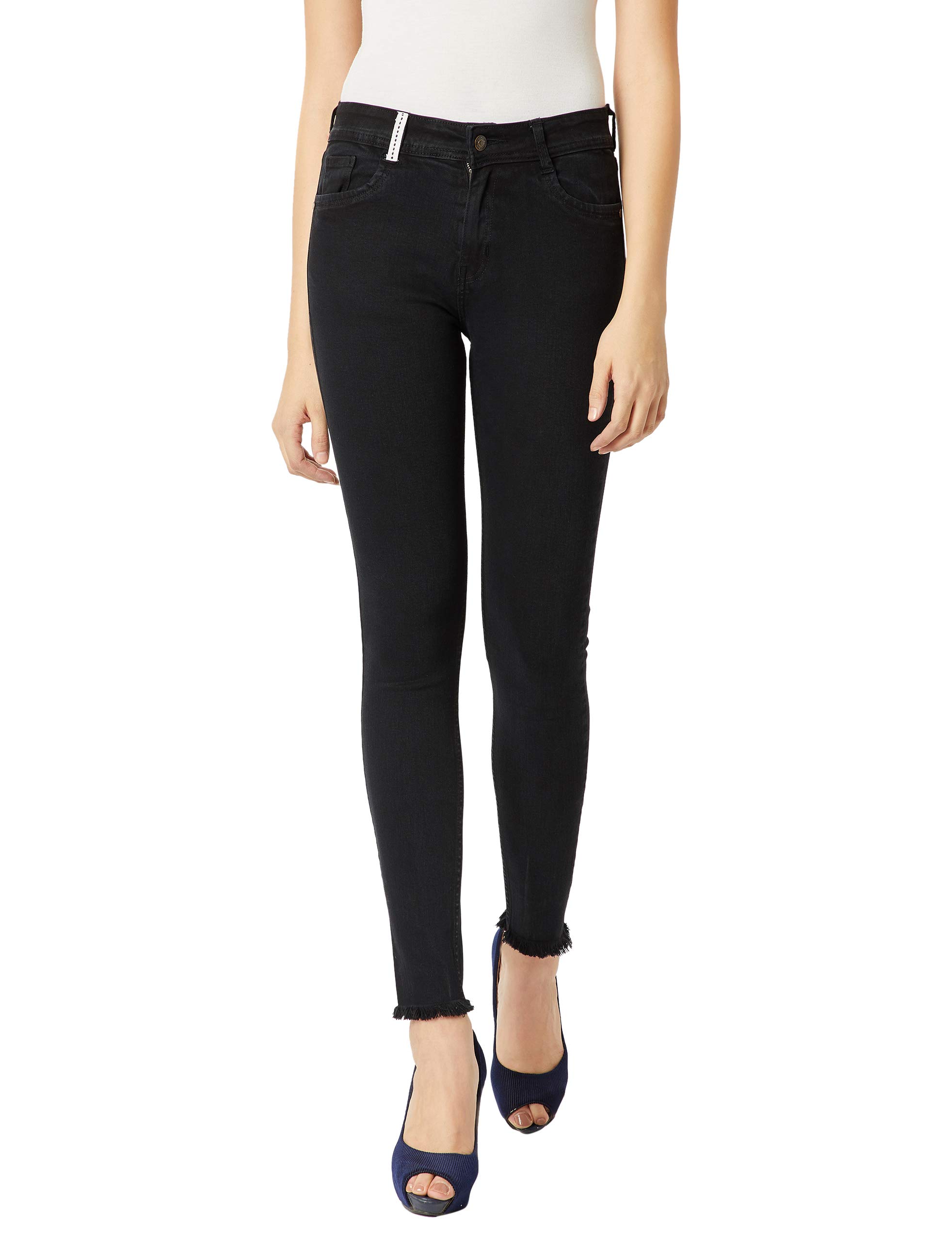 miss chase Women's Slim Fit Denim Jeans(MCAW18DEN02-64-62-32,Black,32)-picture-43