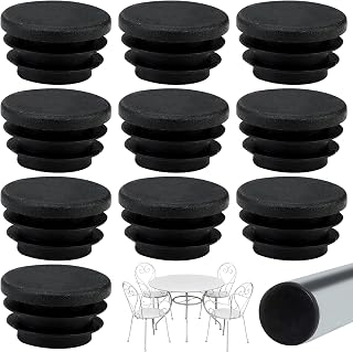 10pcs Tapones de láminas de 25/22/20mm de diámetro, Eliminan el Ruido y los Arañaz, Protector Patas sillas, Protector Suelo Silla, Tacos de Goma (22mm)