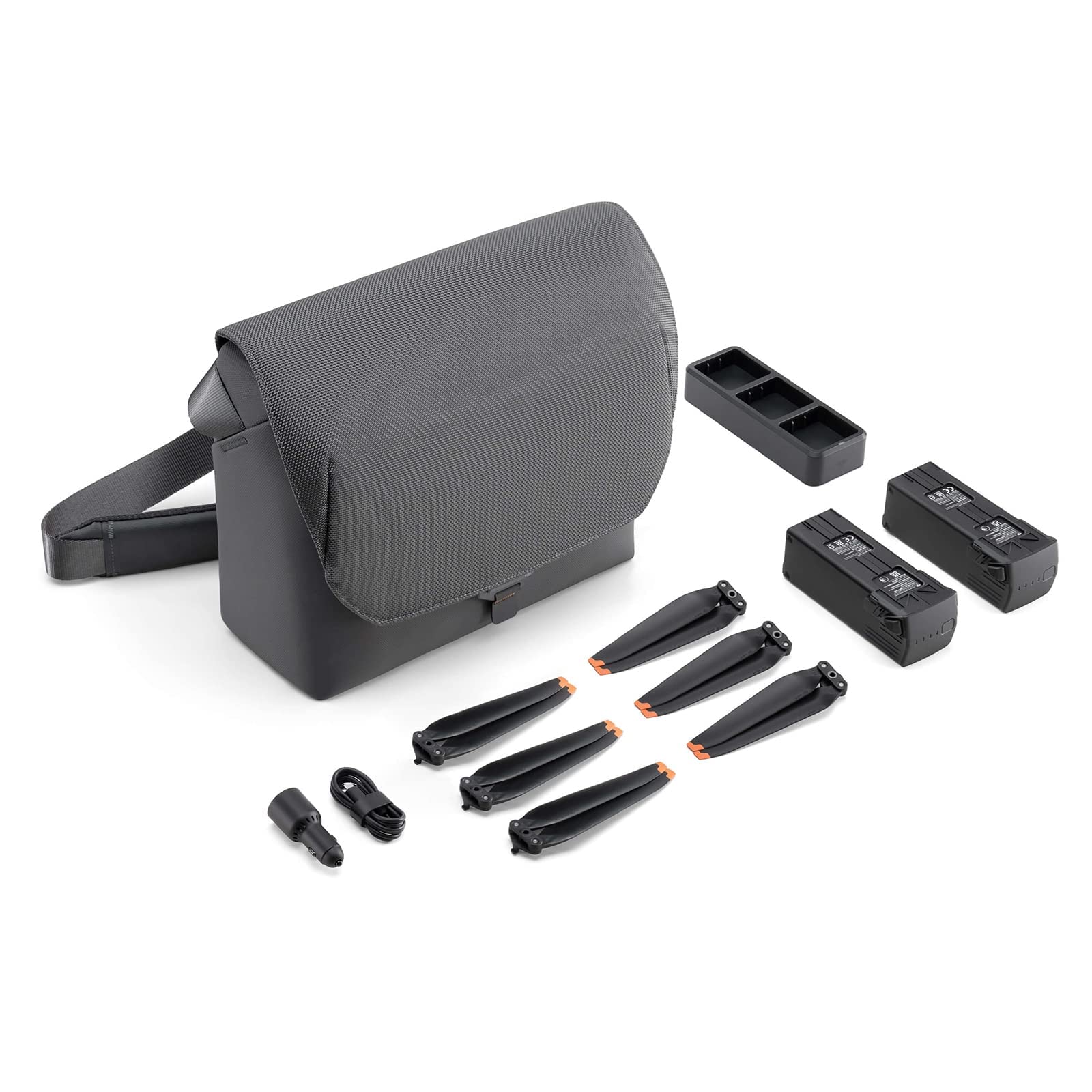 Original Mavic 3 Fly More Kit for DJI Mavic 3/3 Pro/3 Classic/3 Cine Drone Accessories, with Mavic 3 Batteriey, Mavic 3 100W battery charging hub, 65W Car Charger, Propellers for Mavic 3
