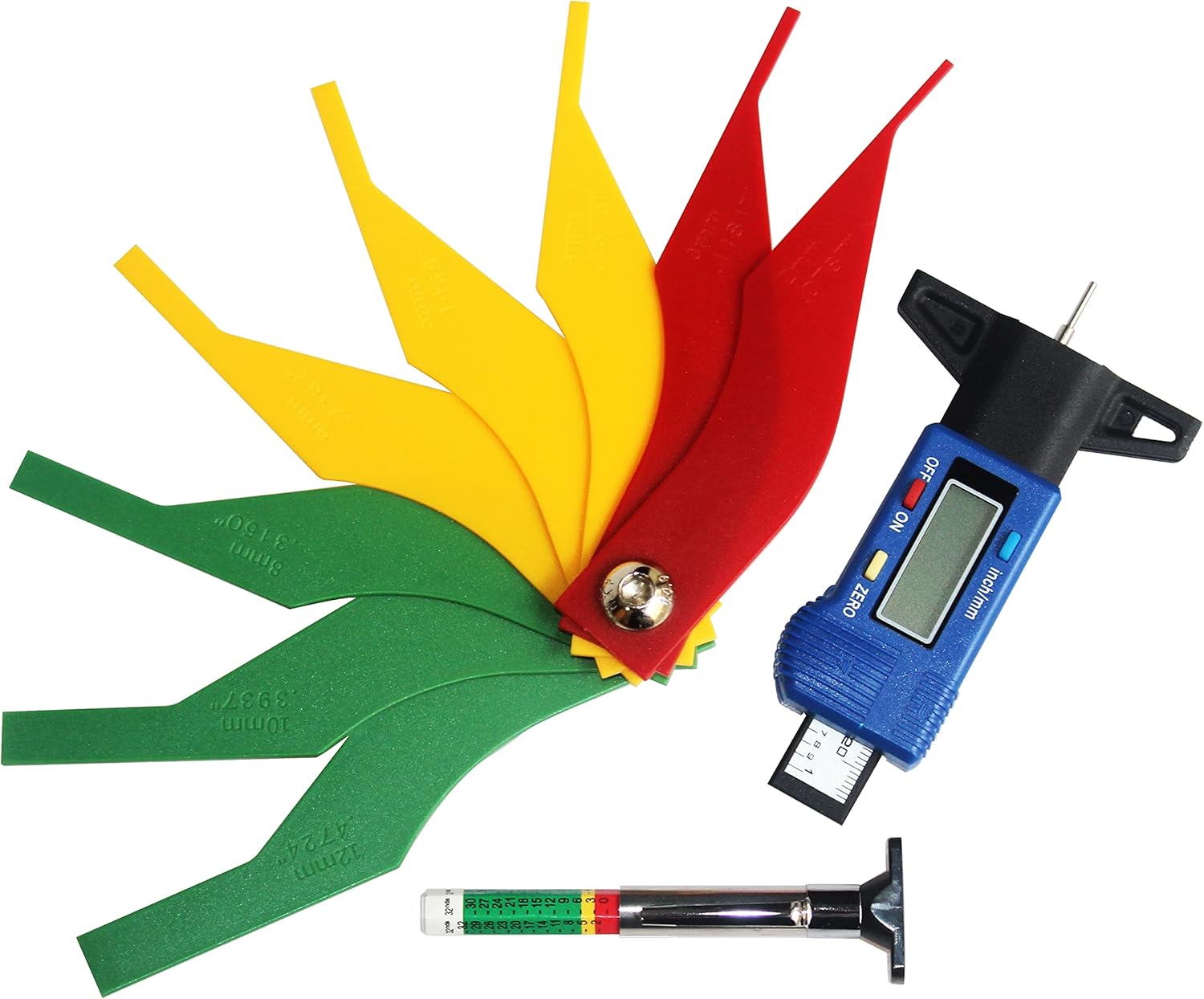 Archerest Tire Tread Depth Gauge Kit, Digital Tire Tread