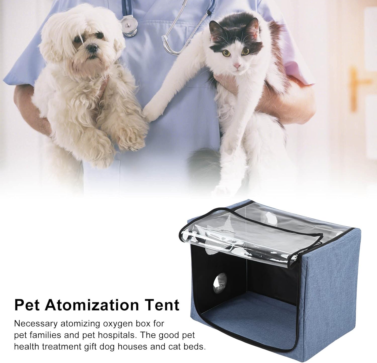 Pet Atomization Box, Oxford Cloth Bite Resistance Pet Atomization for Dog