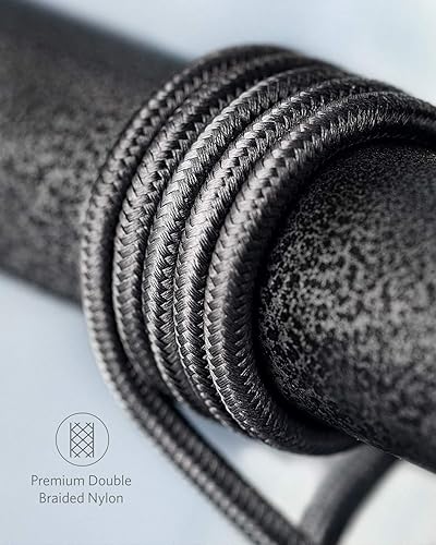 Miniatura 7 de Anker Paquete de 5 cables de carga USB C de nailon USB C a USB C de 6 pies, 60 W para iPhone 1515 Pro15 Plus15 Pro Max, iPad Mini 6Pro 2021, iPad