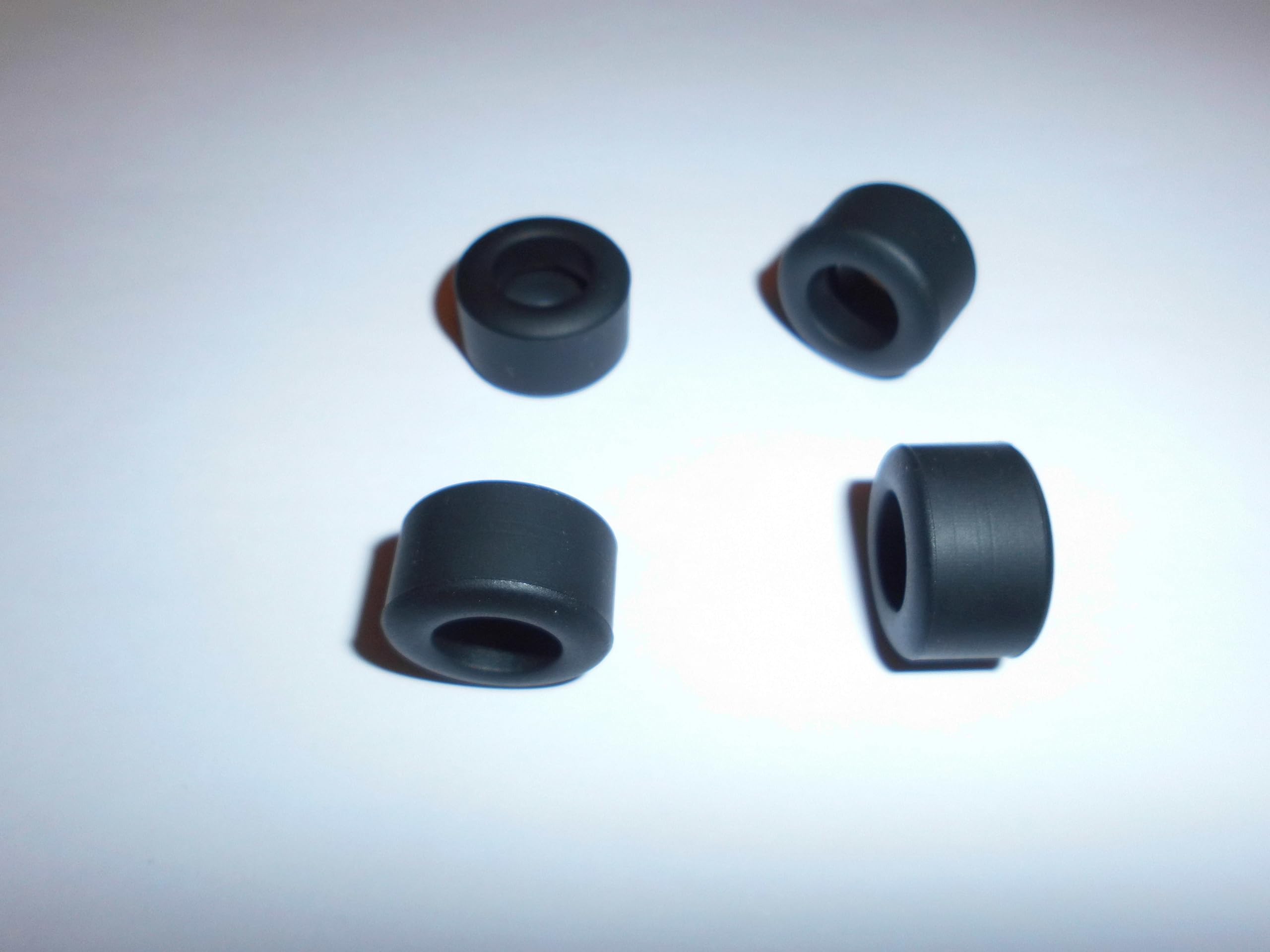SSC Slot Cars Super Grip Lot de pneus de rechange pour voiture I Indy Modern F1 avant/arrière Compatible avec Scalextric F1 arrière, etc. 11 mm de large (10 avant, 10 arrière)