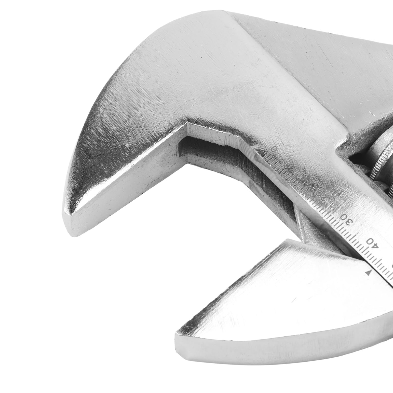 Głowica klucza wymiennego Głowica klucza nastawnego z dużym otworem Głowica klucza skrętnego ze stali wanadowej dla mechaników (0‑57mm / 0‑2.2in)