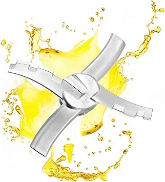 Replacement Stainless Steel Paddle Blade Compatible with Ninja Creami NC300 Series Ice Cream Makers, Replacement Parts Blade for Ninja Creami Blade for NC299AMZ /NC301 /CN305A /CN301CO
