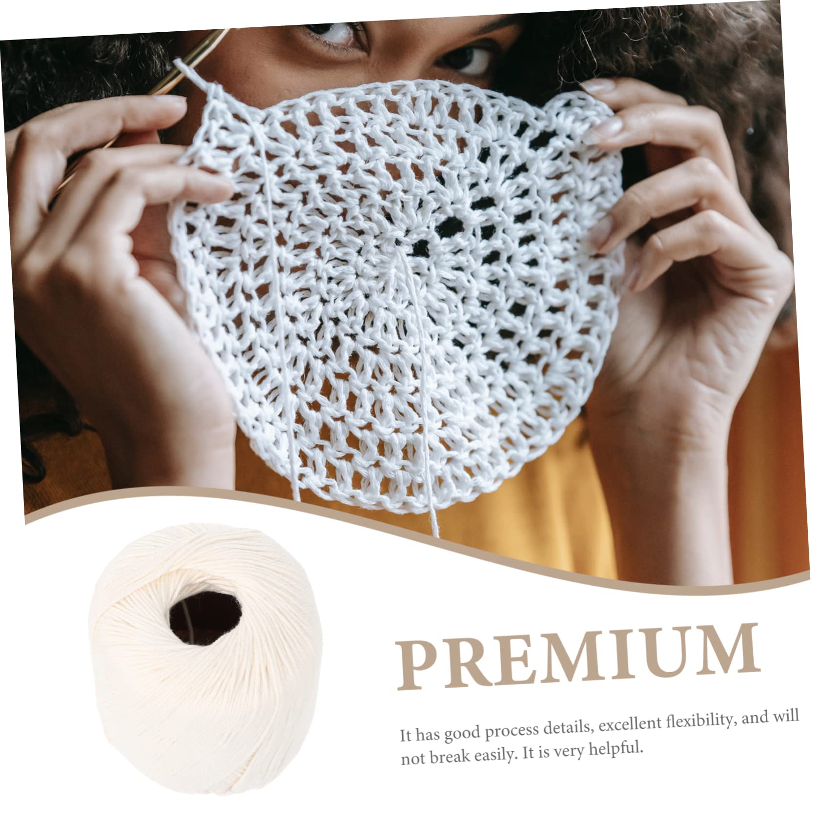 STOBOK 5rotoli Gomitoli Multi- Per Uncinetto Versatile Per Decorazioni e Facile Usare