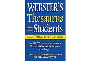 WEBSTERS Thesaurus for Students: Enhance Your Vocabulary and Writing Skills