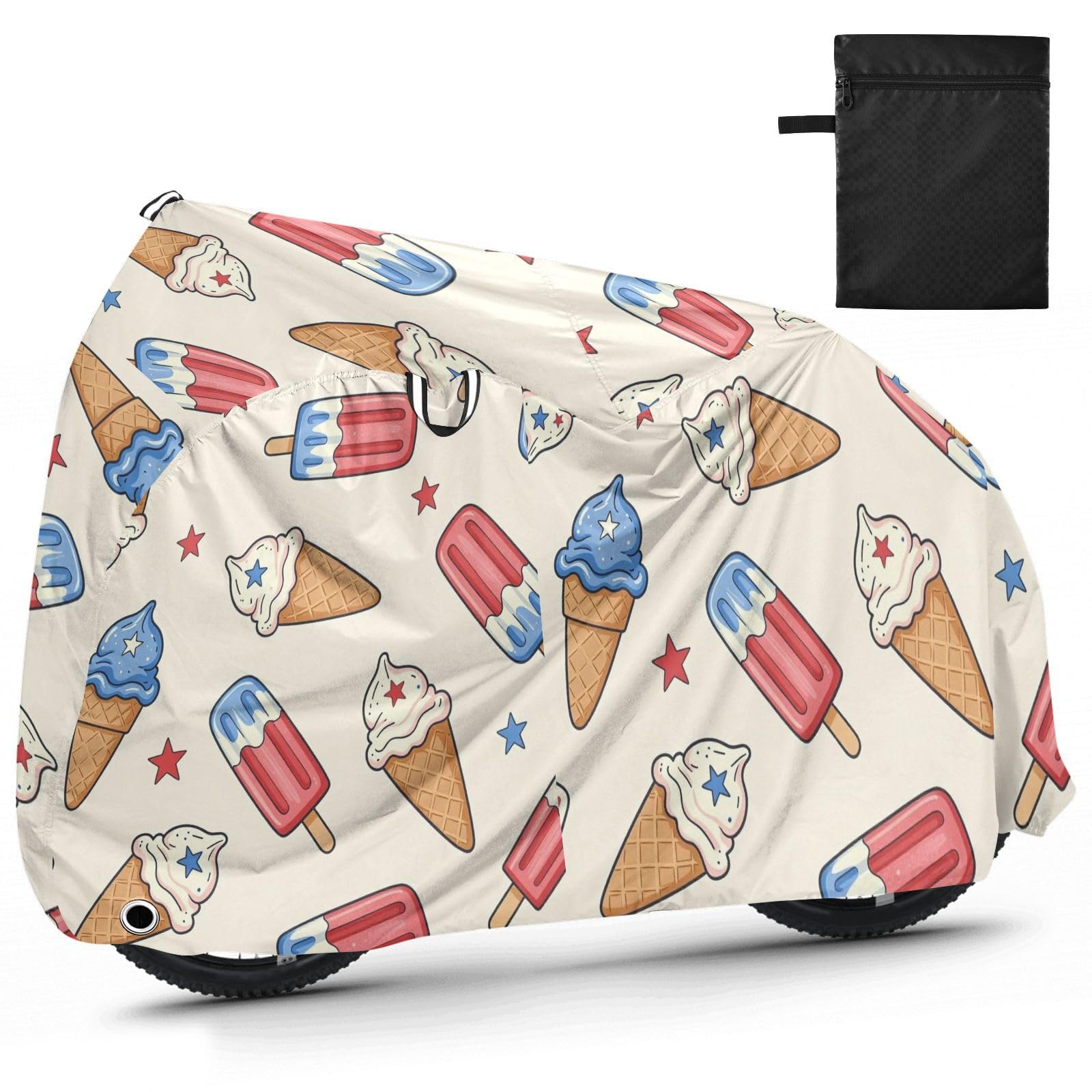 Housse de vélo en polyester imperméable, isolation thermique