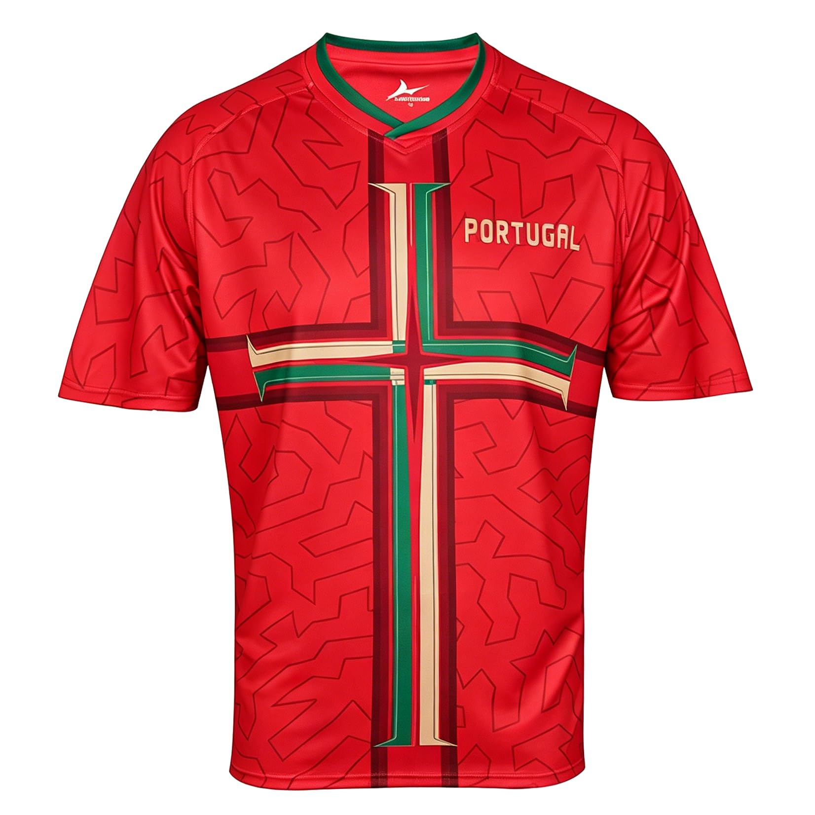 2026 Football Cup T Shirts Soccer Fans 48 National Teams Sport Casual National Flag Printing Short Sleeve Mens Womens Training Stretch Breathable Quick Dry Tee Shirt Portugal M — image 1