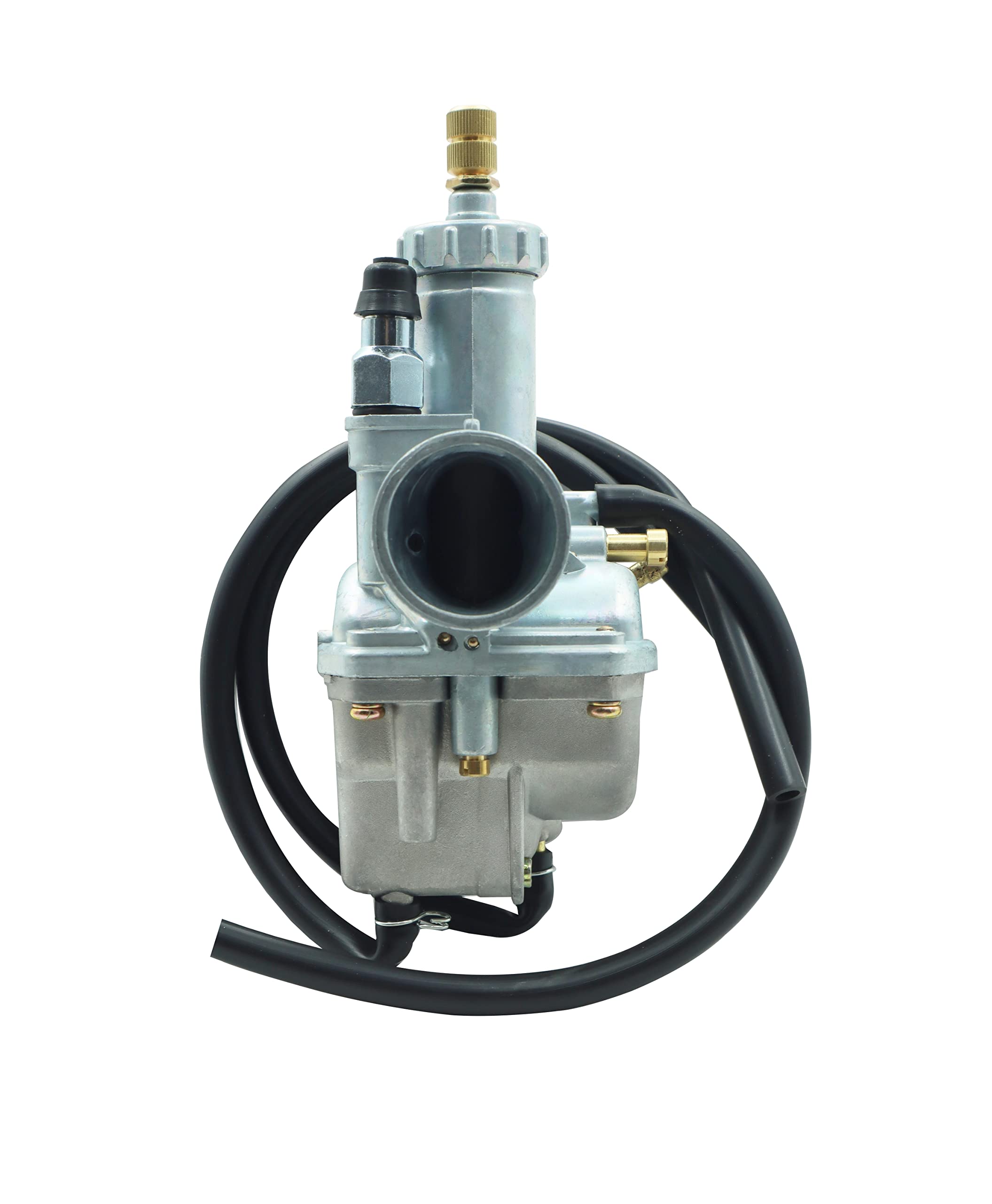 Compatibile con carburatore di ricambio per Bayou 250 KLF250 Carb 2003-2011, Kawasaki BAYOU KLF220 1988-1998, con filtro dell'aria e interruttore della valvola del rubinetto del carburante