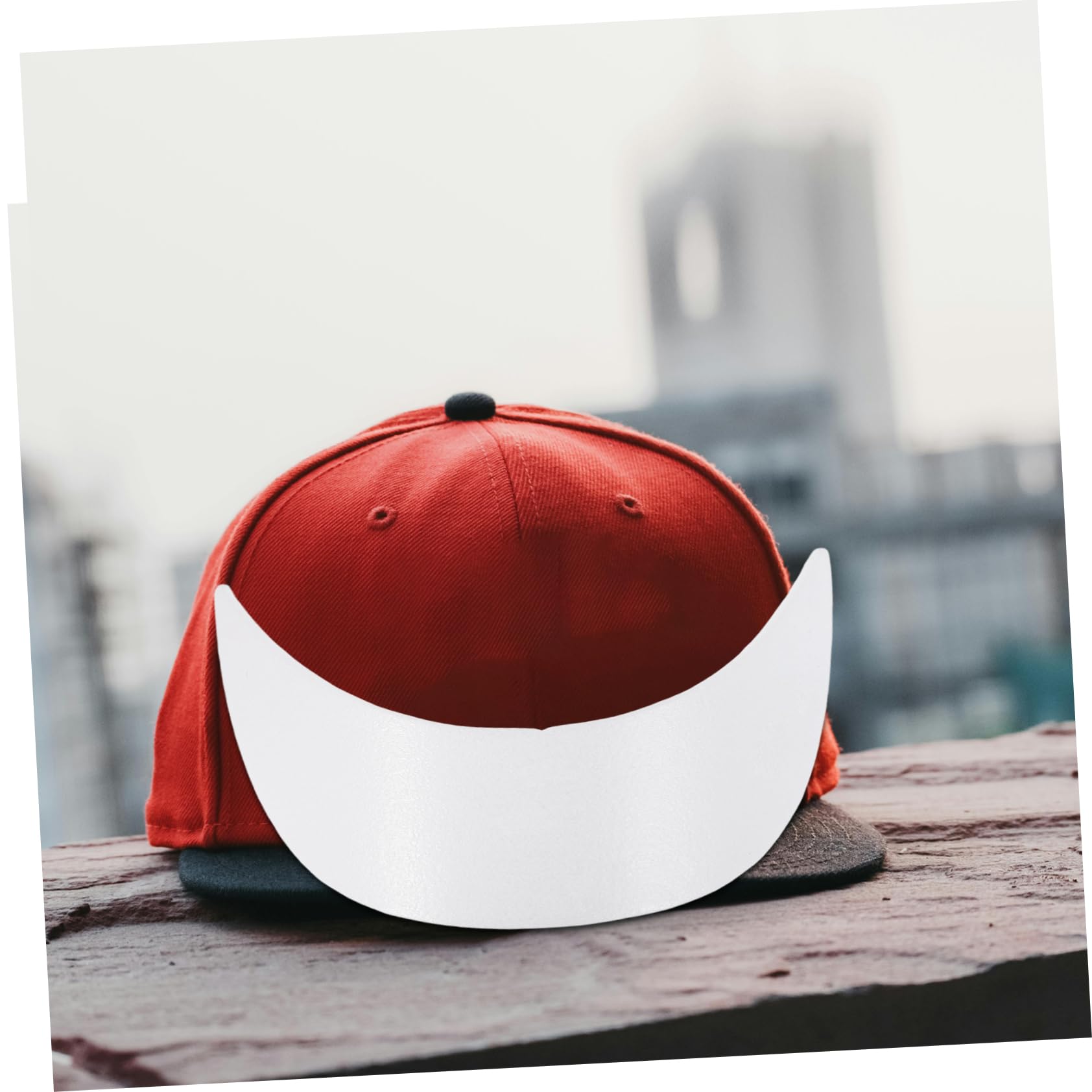 FOMIYES 20piezas Visera De Plástico Para Sombrero De Niño Accesorios De Visera De Insertos De Para Hacer Sombreros De Béisbol