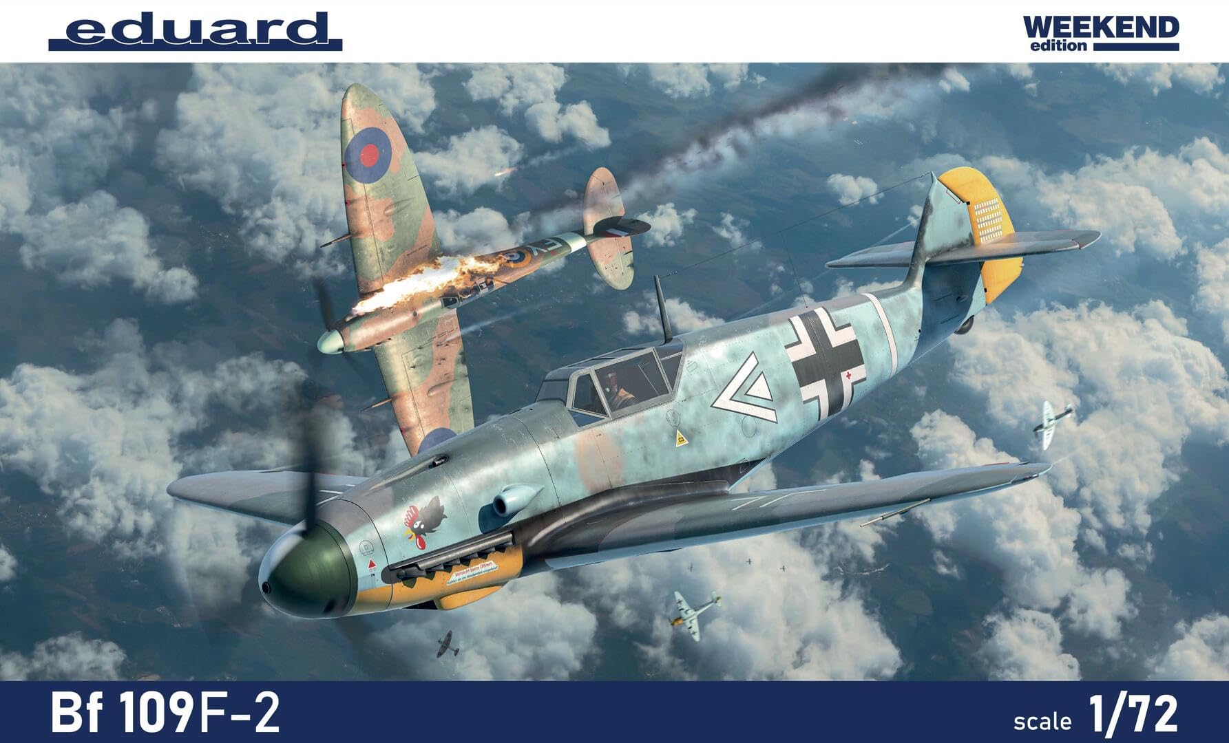 Amazon | エデュアルド 1/72 Bf109F-2 ウィークエンドエディション