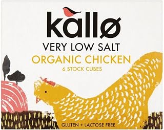 Kallo Organic Very Low Salt Chicken Stock Cubes (6x8g)