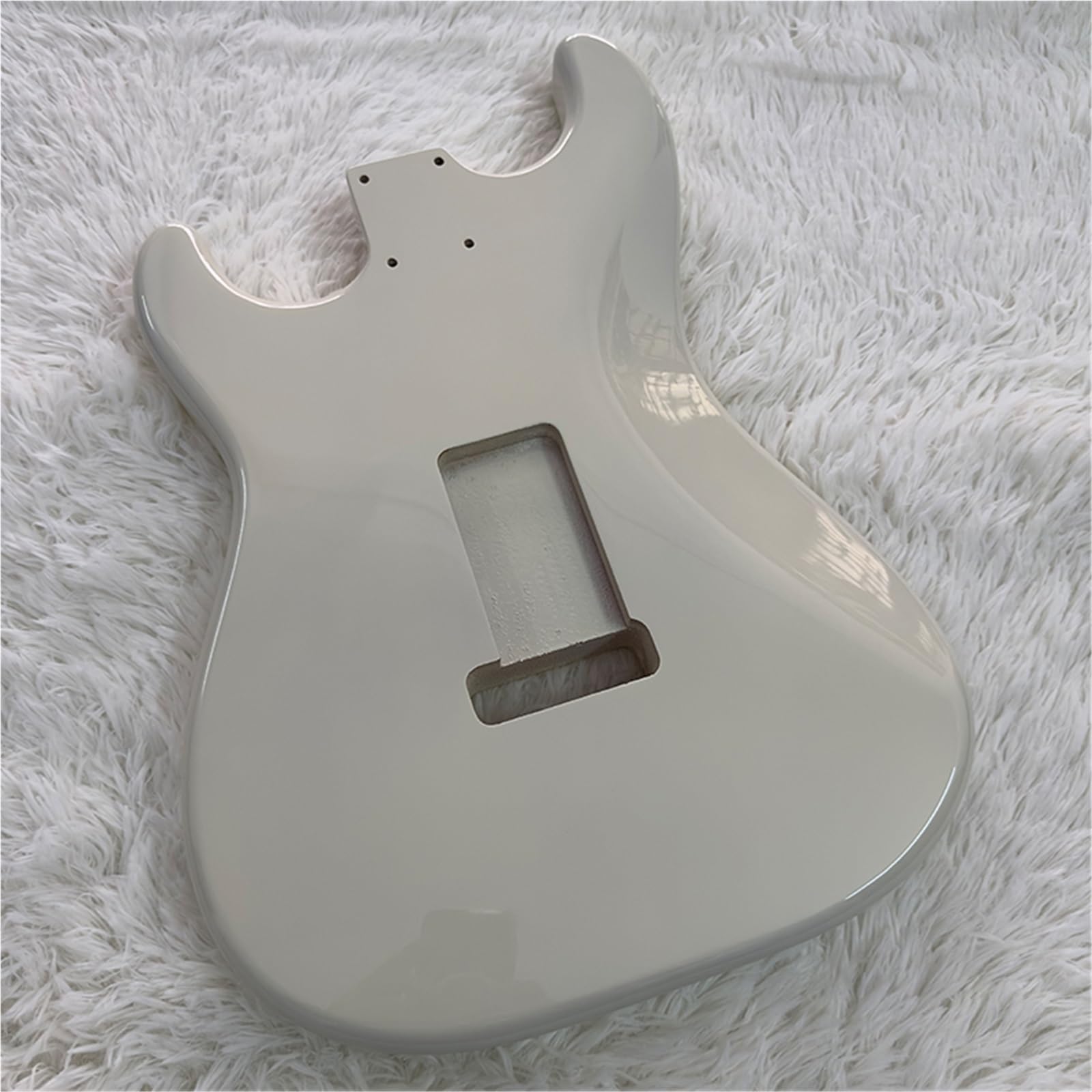 Unfinished Guitar Body Electric Guitar Body Alder Vintage White For SSH Pickup Body
