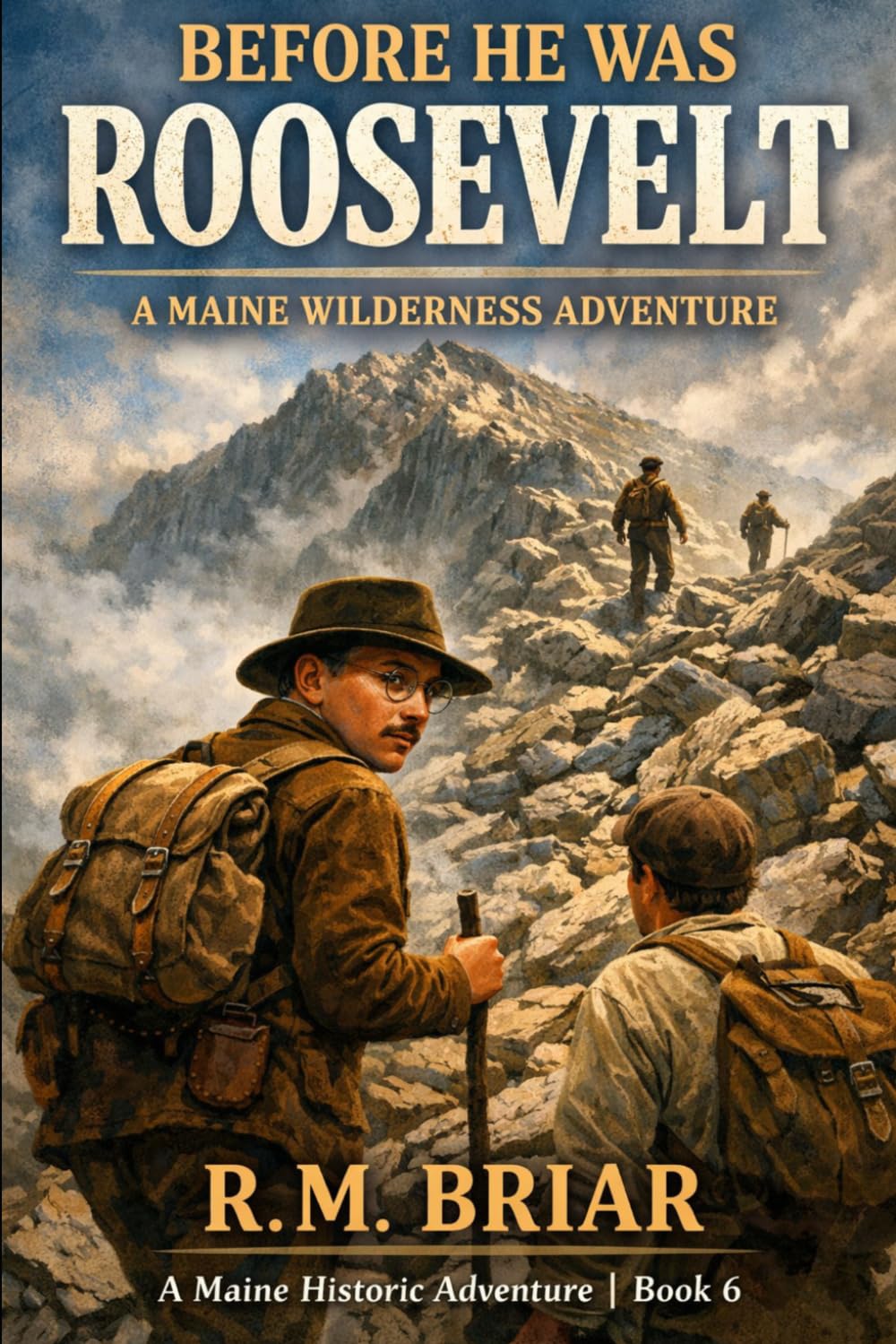Before He Was Roosevelt: A Maine Wilderness Adventure (A Maine Historic Adventure)