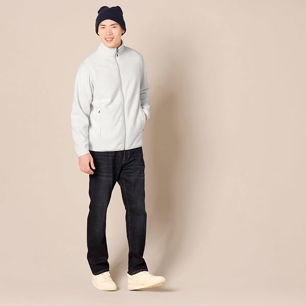 Amazon Essentials Chaqueta de Felpa con Cremallera Completa (Disponible en Tallas Grandes y Largos Especiales) Hombre - 5