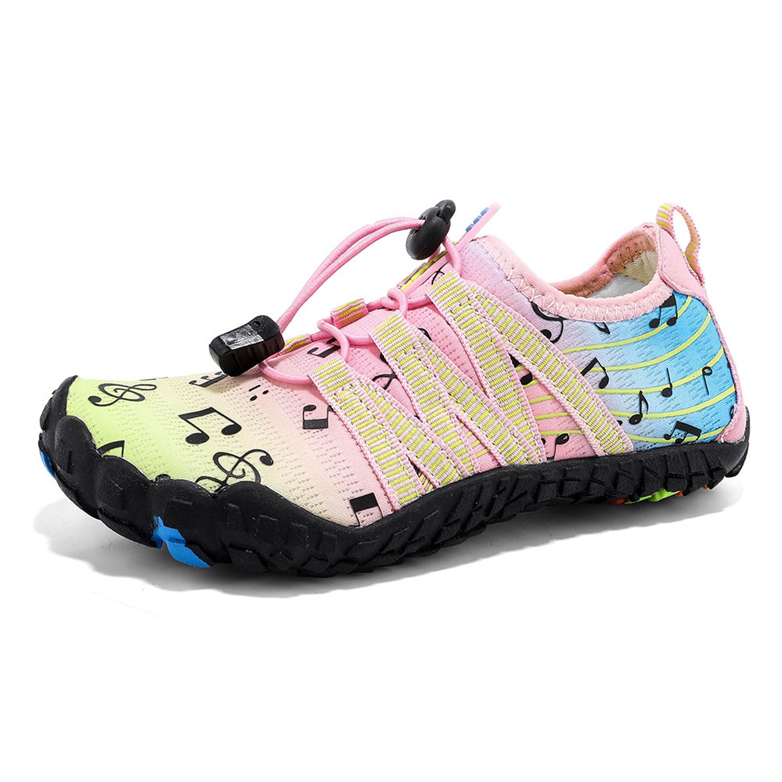 Children's Boys girls aqua shoes, barefoot shoes, trail running shoes,breathable non-slip quick-drying swimming shoes, bathing shoes, water sports shoes, beach shoes, outdoor fitness shoes,26-38 EU