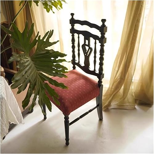 sillas de comedor Silla de comedor de madera maciza para el hogar, tapizado, café, restaurante, respaldo, escritorio, cocina moderna