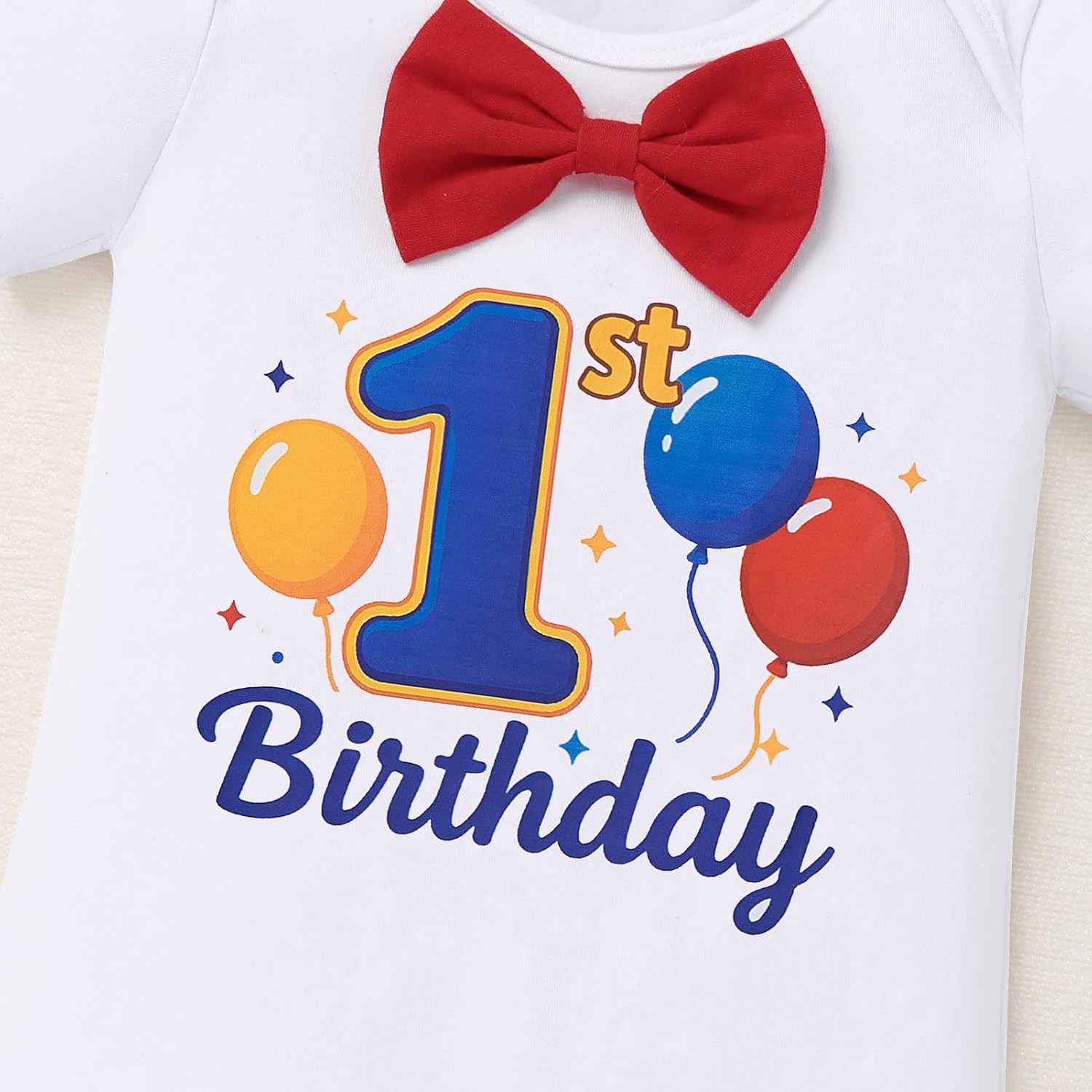 ODASDO Half Way To One Baby Boy Birthday Outfit Smash Cake Photoshoot Romper Shorts Headwear Suspenders 4pcs Set