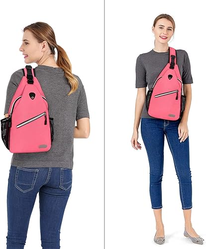 Vista 71 de Mosiso - Mochila bandolera multiusos, para viajes, senderismo, etc.