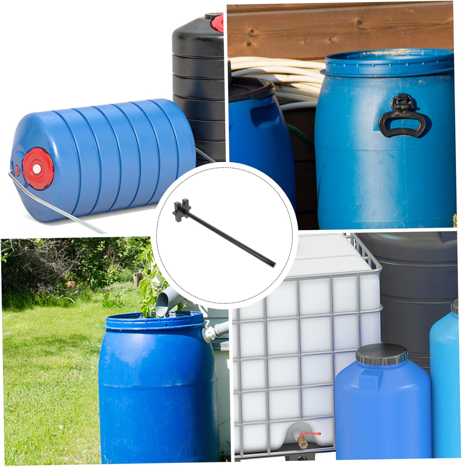 Paint Lid Opener and Bung Cap Wrench Multi-use Iron Drum Opener for Oil Cans and Easy Work and Maintenance