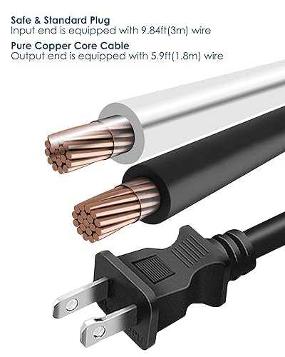 Miniatura 7 de Adaptador de fuente de alimentación AC-CC, transformador de 100-240VCA a 24VCC 200W, transformador de bajo voltaje impermeable, convertidor de uso