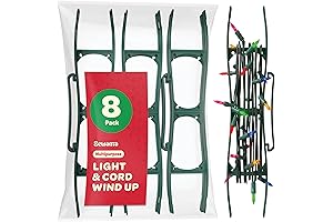 SEWANTA Outdoor Christmas Light Storage Spool - Organize Your Holiday Lights with Ease
