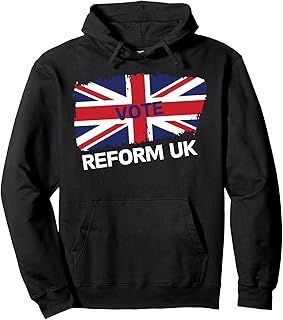 Reform Uk Party T-shirt Pullover Hoodie