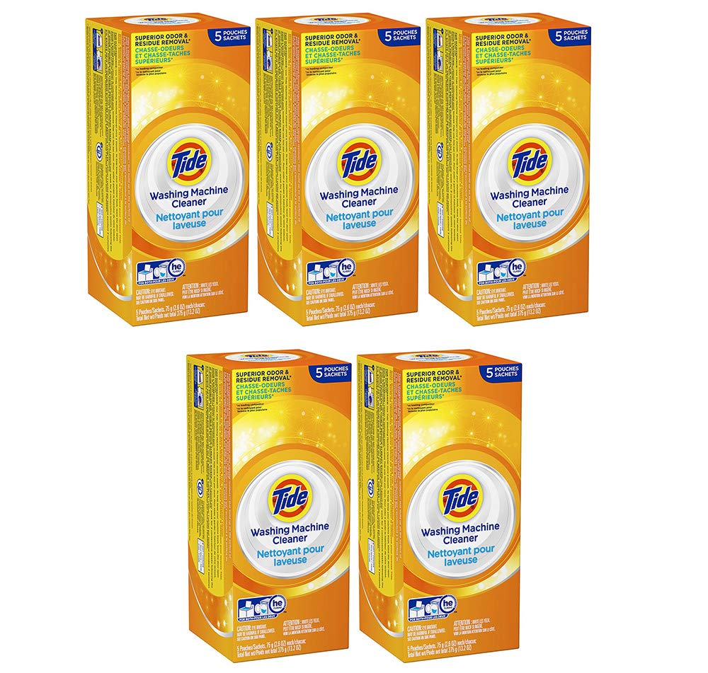 Tide Washing Machine Cleaner, 5 Count (5 Tubs) Health & Household