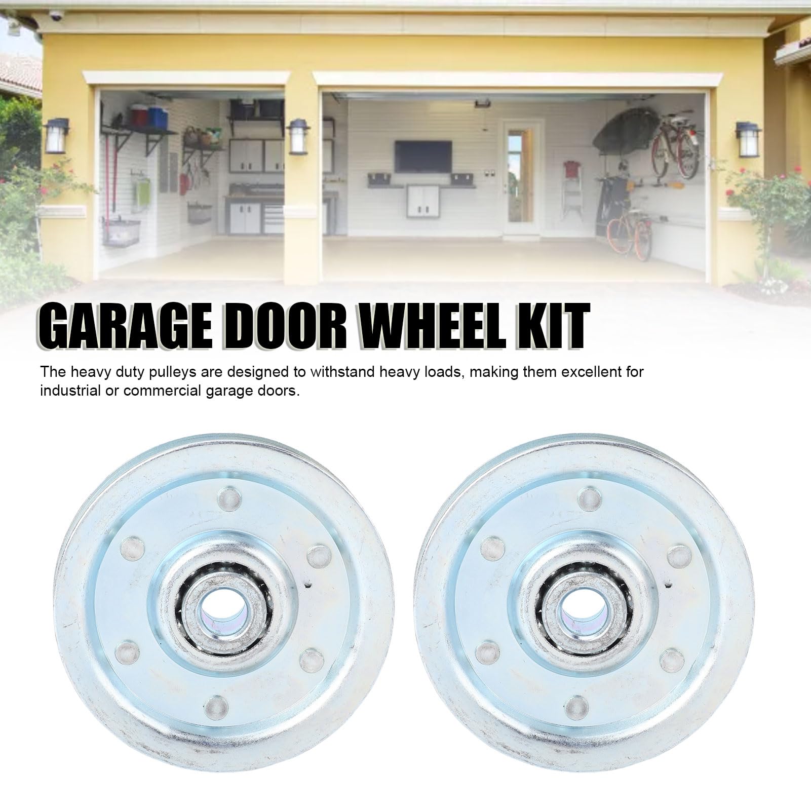 Prime-Line GD52109 Gd 52109 Puleggia Porta Garage Resistente, 3 - Foto 7