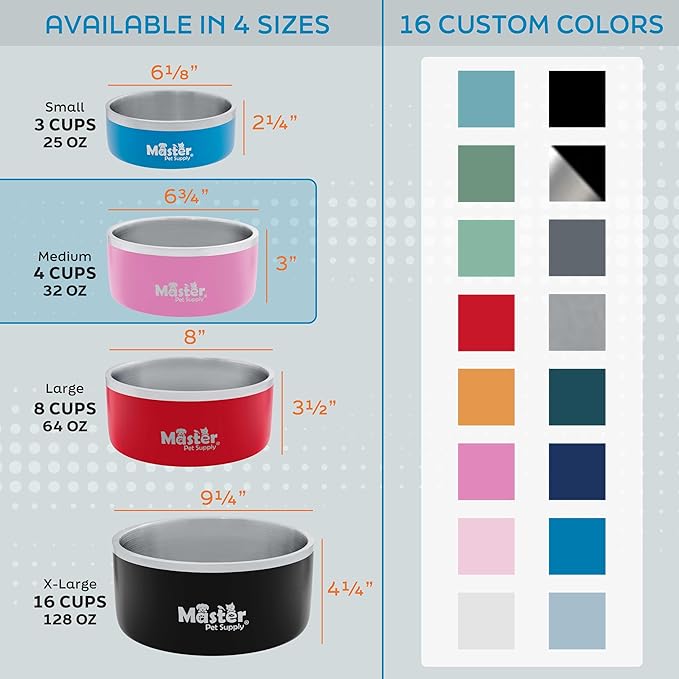 Comedero para Perros y Gatos Acero Inoxidable 1 Unidad miniatura 2