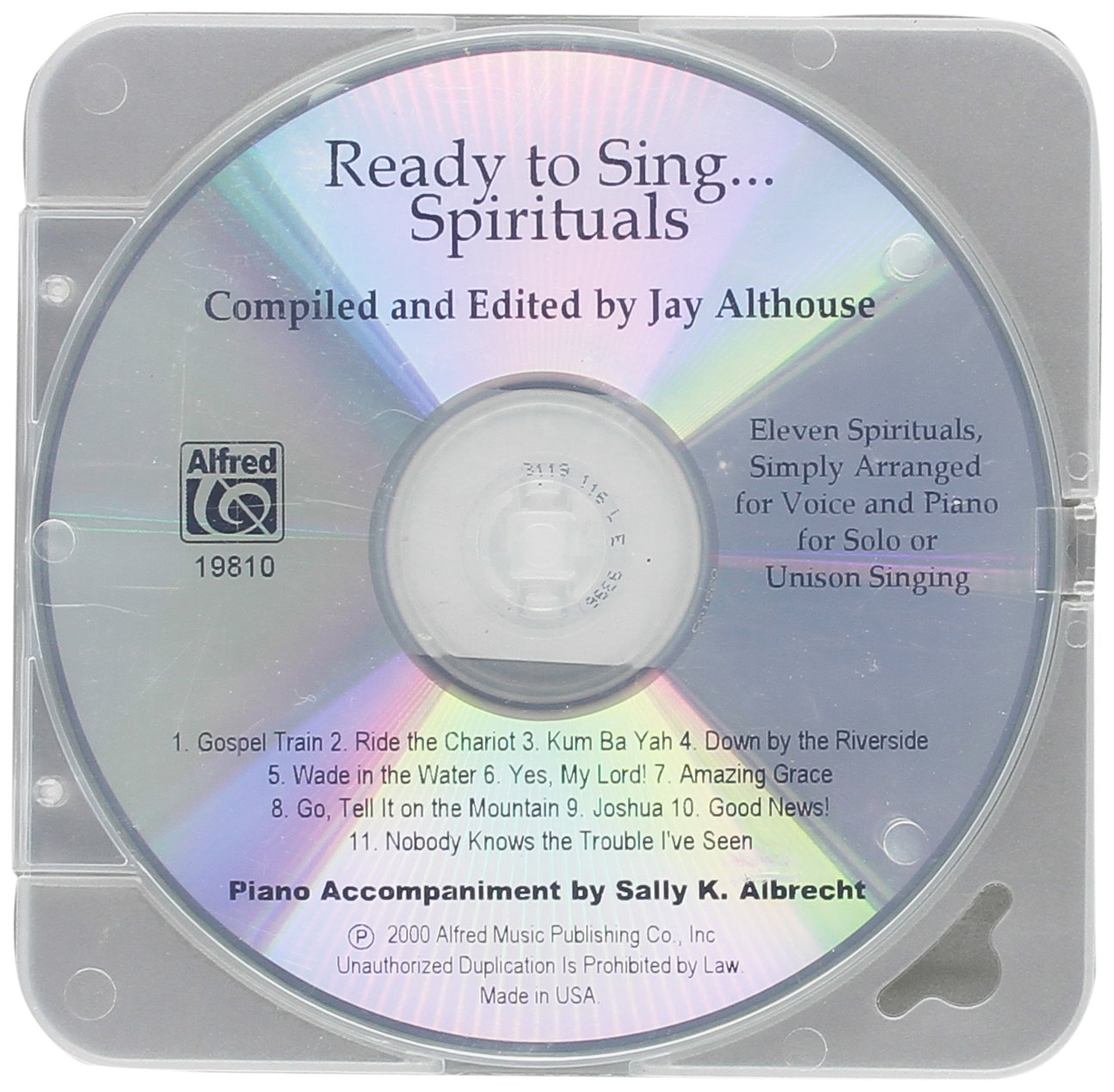 Ready to Sing...Spirituals (CD)      Audio CD – April 1, 2000