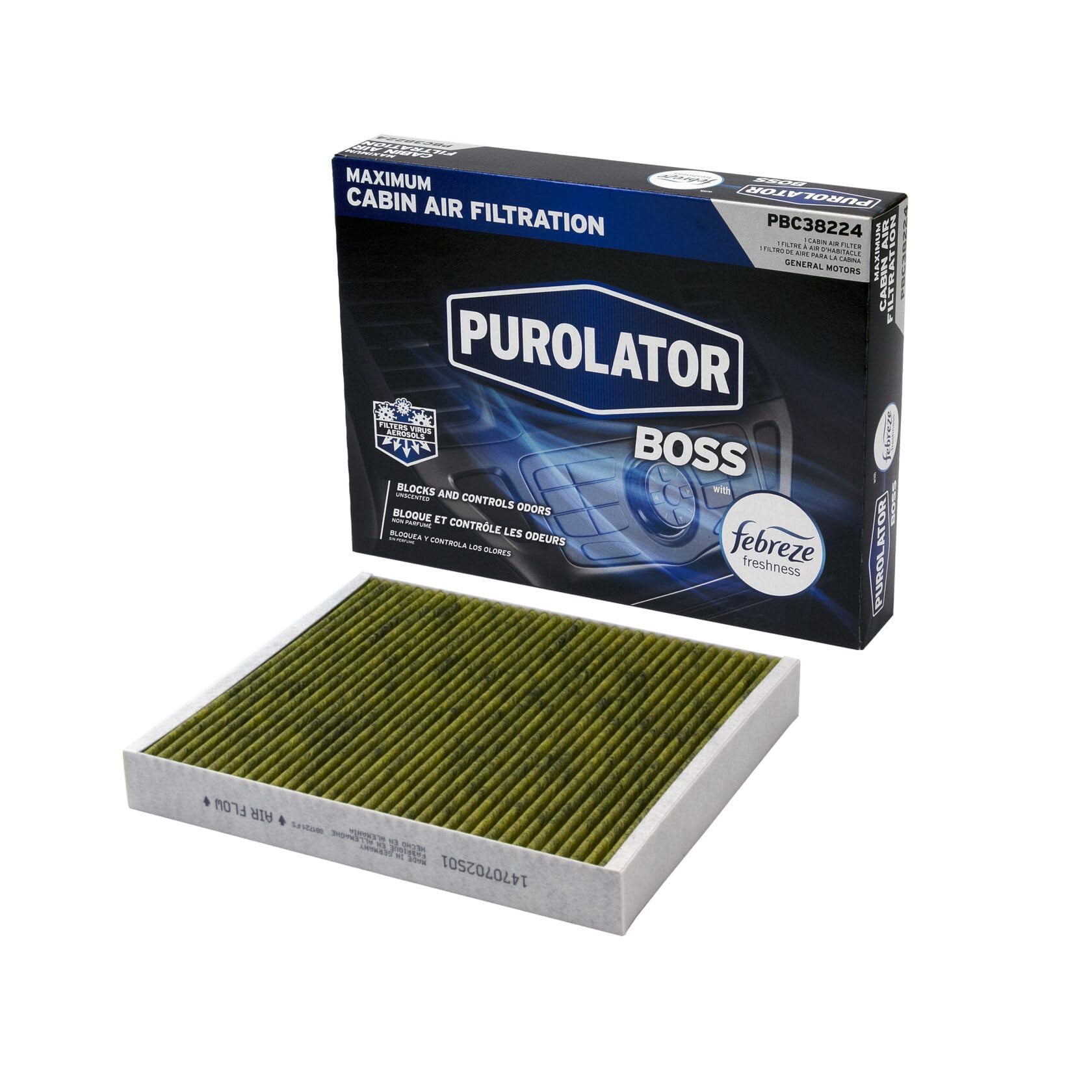 Purolator PBC38224 PurolatorBOSS Premium Cabin Air Filter