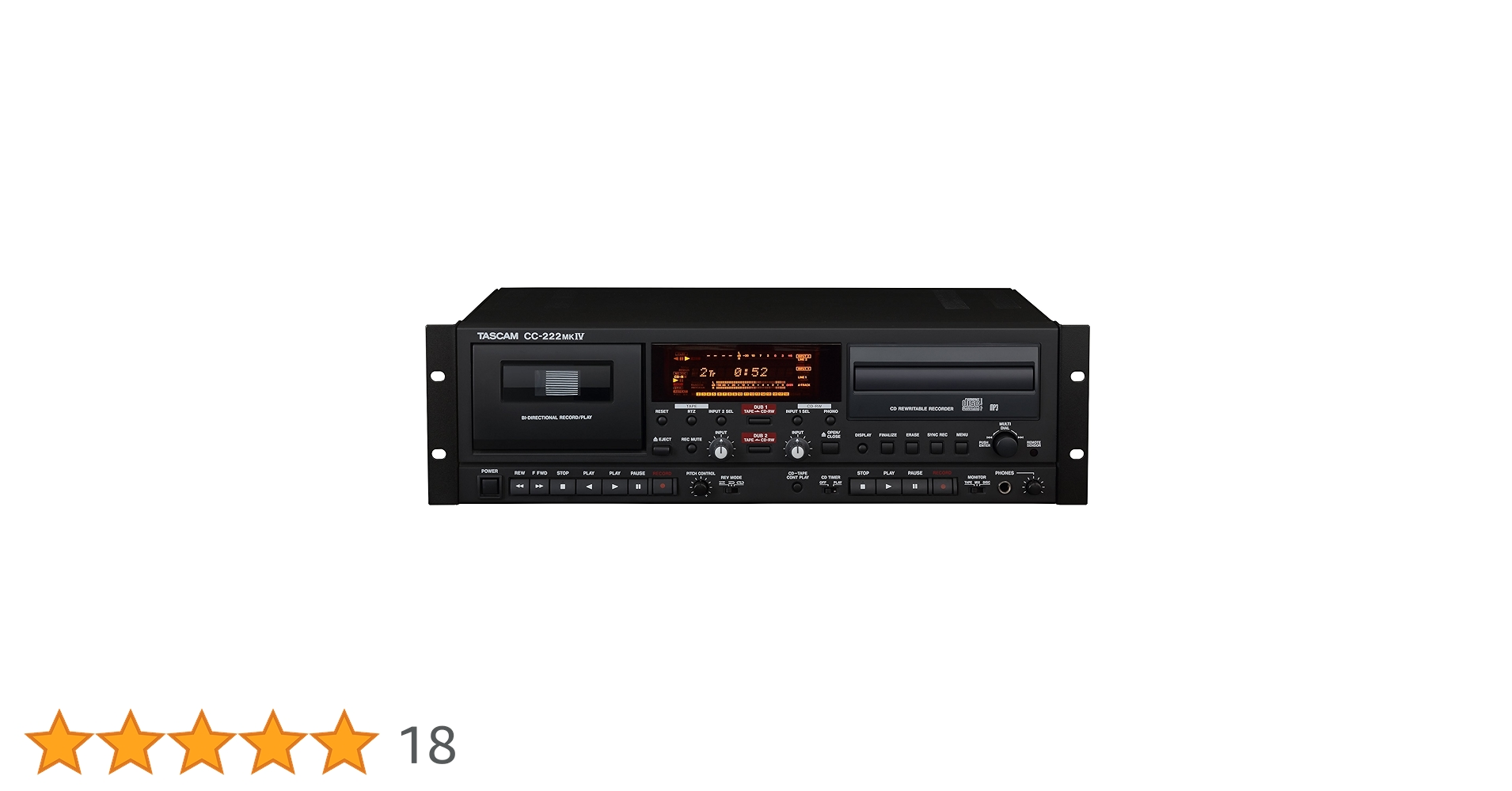 優良美品 TASCAM CDレコーダー/カセットデッキ CC-222MK4 Amazon.co.jp: TASCAM CDレコーダー/カセットデッキ 業務用 CC
