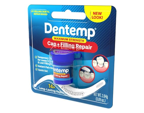 D.O.C. Dentemp Maximum Strength Loose Cap and Lost Filling Repair Set