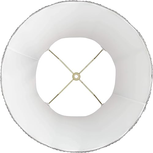 Miniatura 3 de Morell - Pantalla de lámpara de campana de vieira mediana de 10 pulgadas, parte superior x 16 pulgadas inferior x 15 pulgadas de alto x 16 pulgadas