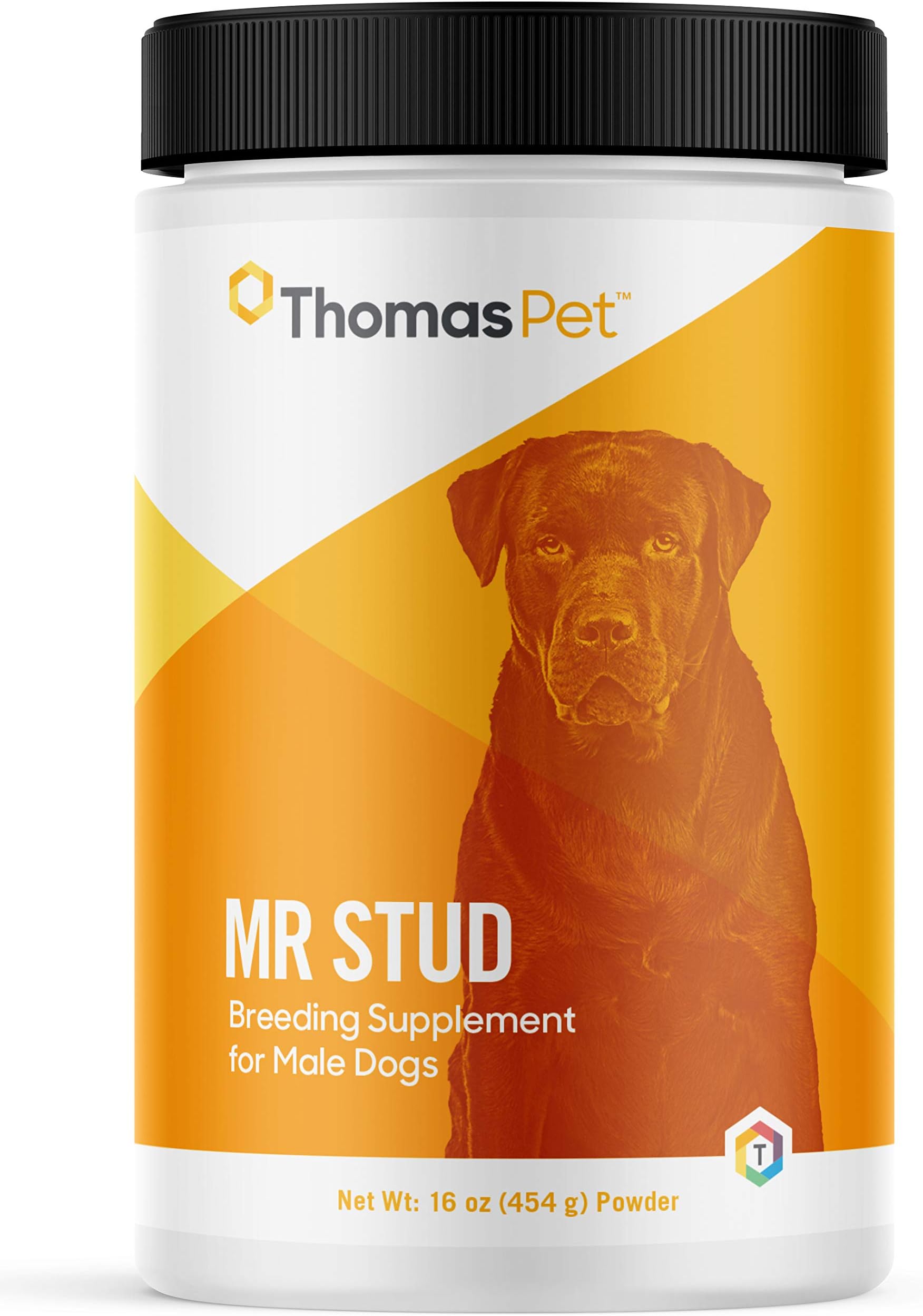 Thomas Pet Mr Stud - Stud Dog Supplement - Encourages Arousal, Promotes Stamina, & Supports Fertility - 16 Ounces, Powder
