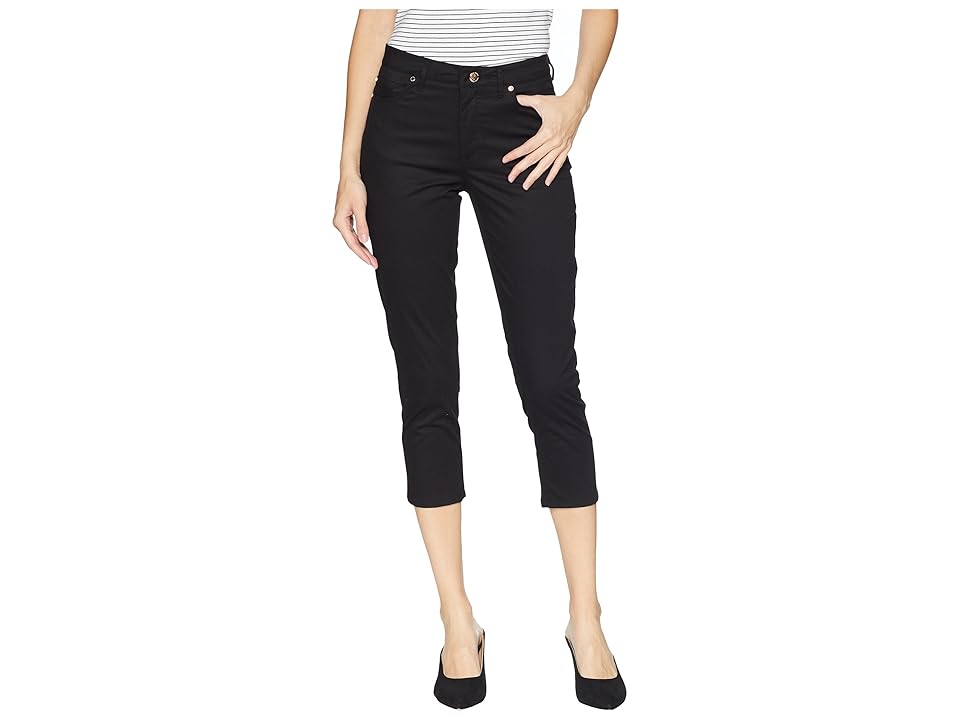 

Ivanka Trump Skinny Ankle Cropped Jeans in Black (Black) Women's Jeans